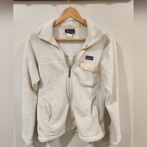 Patagonia Women's Cream Teddy Jacket